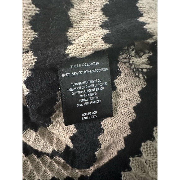 Sanctuary Tierney Stripe Tie-Sleeve Sweatshirt women’s size M - Picture 8 of 8